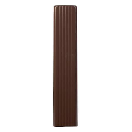 Amerimax Home Products Amerimax 3 in. H X 2 in. W X 15 in. L Brown Aluminum K Downspout Extension 2507519
